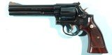 1987 SMITH & WESSON MODEL 586 586-1 .357 MAGNUM CAL. BLUE 6” REVOLVER IN ORIG. BOX. - 2 of 8