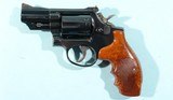 1975 SMITH & WESSON MODEL 19 3 OR 19-3 .357 COMBAT MAGNUM .357 MAG. 2 1/2" BLUE D.A. REVOLVER IN ORIG. BOX. - 2 of 7