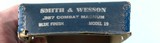 1975 SMITH & WESSON MODEL 19 3 OR 19-3 .357 COMBAT MAGNUM .357 MAG. 2 1/2" BLUE D.A. REVOLVER IN ORIG. BOX. - 7 of 7