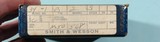 1972 NEAR MINT SMITH & WESSON MODEL 34 1 34-1 .22LR 2" .22/32 KIT GUN BLUE REVOLVER IN ORIG. BOX. - 7 of 8