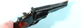 SMITH & WESSON MODEL 57 (NO DASH) .41 MAGNUM CAL. 4” REVOLVER CA. 1980 IN BOX. - 4 of 6