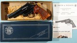 SMITH & WESSON MODEL 57 (NO DASH) .41 MAGNUM CAL. 4” REVOLVER CA. 1980 IN BOX. - 1 of 6