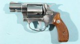 SMITH & WESSON MODEL 60 (NO DASH) .38 SPECIAL2” SNUBNOSE REVOLVER CA. 1967-68 IN ORIG. BOX. - 2 of 7
