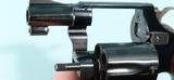 MINT IN ORIG. BOX 1963 SMITH & WESSON MODEL 36 (PRE DASH) CHIEFS SPECIAL .38 SPECIAL FLAT-LATCH 2" SNUBNOSE BLUE REVOLVER. - 7 of 9