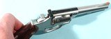 1980 SMITH & WESSON .22/32 KIT GUN MODEL 63 (NO DASH) .22LR 4" STAINLESS PINNED BBL REVOLVER IN ORIG. BOX. - 4 of 6
