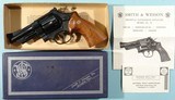 SMITH & WESSON MODEL 28-2 HIGHWAY PATROLMAN .357 MAGNUM 4” REVOLVER CA. 1968 VERY NEAR NEW IN ORIG. BOX. - 1 of 6