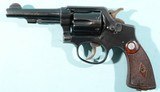 WW2 SMITH & WESSON .38 SPECIAL HAND EJECTOR MILITARY & POLICE 4” REVOLVER CIRCA 1942 IN ORIGINAL BOX NUMBERED TO GUN. - 3 of 11