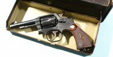 WW2 SMITH & WESSON .38 SPECIAL HAND EJECTOR MILITARY & POLICE 4” REVOLVER CIRCA 1942 IN ORIGINAL BOX NUMBERED TO GUN. - 2 of 11