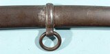 AMES U.S. MODEL 1840 HEAVY CAVALRY SWORD DATED 1848 AND SCABBARD. - 12 of 14