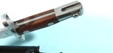 SPRINGFIELD-KRAG MODEL 1892 BAYONET DATED 1896 W/SCABBARD. - 5 of 5