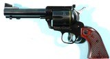 RUGER NEW MODEL FLAT-TOP BLACKHAWK .44 SPECIAL 4 5/8” BLUE REVOLVER NEAR NEW IN BOX. - 2 of 6