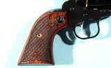 RUGER NEW MODEL FLAT-TOP BLACKHAWK .44 SPECIAL 4 5/8” BLUE REVOLVER NEAR NEW IN BOX. - 6 of 6