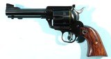 RUGER NEW MODEL FLATTOP BLACKHAWK .44 SPECIAL 4 5/8” BLUE REVOLVER NEW IN BOX. - 2 of 6