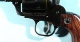 RUGER NEW MODEL FLATTOP BLACKHAWK .44 SPECIAL 4 5/8” BLUE REVOLVER NEW IN BOX. - 3 of 6