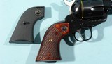 RUGER NEW MODEL FLAT-TOP BLACKHAWK .44 SPECIAL 5 ½” BLUE REVOLVER NEW IN BOX. - 6 of 7