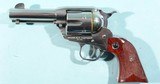 2007 RUGER LIKE NEW IN BOX NEW VAQUERO .45 LONG COLT .45LC 3 3/4" HI-GLOSS STAINLESS SAA SINGLE ACTION REVOLVER. - 2 of 6