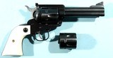 RUGER NEW MODEL FLAT TOP BLACKHAWK .45LC / .45ACP DUAL CYLINDER CONVERTIBLE 4 ¾” REVOLVER NEW IN BOX. - 3 of 6
