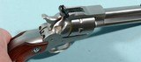 RUGER SINGLE SEVEN STAINLESS .327 FED. MAG. CAL. 4 5/8” REVOLVER IN BOX. - 4 of 5