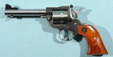 RUGER SINGLE SEVEN STAINLESS .327 FED. MAG. CAL. 4 5/8” REVOLVER IN BOX. - 2 of 5