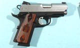 SPRINGFIELD ARMORY 1911-A1 STYLE EMP LW COMPACT 9MM PISTOL NEW IN BOX WITH NIGHT SIGHTS(TRIJICON). - 5 of 11
