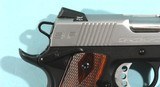 SPRINGFIELD ARMORY 1911-A1 STYLE EMP LW COMPACT 9MM PISTOL NEW IN BOX WITH NIGHT SIGHTS(TRIJICON). - 6 of 11