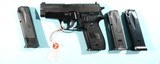 NEW IN BOX SIG SAUER P228 9MM SEMI-AUTO PISTOL W/ FOUR MAGS. - 3 of 7