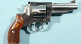 RUGER REDHAWK CONVERTIBLE .45ACP / .45 LONG COLT 4 1/8” STAINLESS REVOLVER IN ORIG. BOX. - 3 of 7