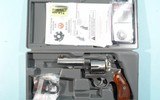 RUGER REDHAWK CONVERTIBLE .45ACP / .45 LONG COLT 4 1/8” STAINLESS REVOLVER IN ORIG. BOX. - 1 of 7