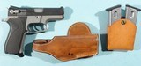 LEW HORTON LTD EDITION SMITH & WESSON MODEL 5967 9MM (1 OF 500) COMPACT TWO-TONE PISTOL W/ EXTRAS, CIRCA 1990. - 1 of 8