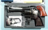 2014 RUGER NEW MODEL BLACKHAWK .44 SPECIAL 4 5/8" BLUE S.A. REVOLVER LIKE NEW IN BOX. - 2 of 9
