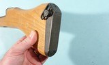 FACTORY WOOD BUTT STOCK FOR IMI UZI MODEL 8 9MM CARBINE. - 5 of 6