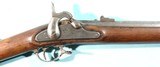 ORIGINAL CIVIL WAR TRENTON U.S. MODEL 1861 NEW JERSEY STATE CONTRACT PERCUSSION RIFLE MUSKET DATED 1863. - 1 of 12