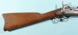 ORIGINAL CIVIL WAR TRENTON U.S. MODEL 1861 NEW JERSEY STATE CONTRACT PERCUSSION RIFLE MUSKET DATED 1863. - 3 of 12