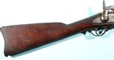 SCARCE CIVIL WAR SPRINGFIELD U.S. MODEL 1861 RIFLE MUSKET DATED 1862. - 3 of 12