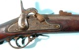 SCARCE CIVIL WAR SPRINGFIELD U.S. MODEL 1861 RIFLE MUSKET DATED 1862. - 2 of 12