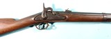 ORIGINAL CIVIL WAR SPRINGFIELD U.S. MODEL 1861 RIFLE MUSKET DATED 1862. - 1 of 10