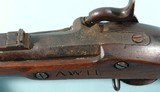 ORIGINAL CIVIL WAR SPRINGFIELD U.S. MODEL 1861 RIFLE MUSKET DATED 1862. - 7 of 10