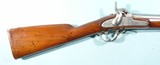 SPRINGFIELD U.S. MODEL 1842 PERCUSSION .69 CAL. MUSKET DATED 1849. - 3 of 13