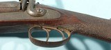 GOOD QUALITY LIEGE, BELGIUM PERCUSSION 11 GAUGE 31” DAMASCUS DOUBLE BARREL SHOTGUN CA. 1860. - 13 of 13