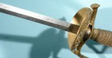 INDIAN WARS U.S. MODEL 1860 STAFF & FIELD OFFICER’S SWORD BY BENT & BUSH, BOSTON, MASS. - 5 of 10