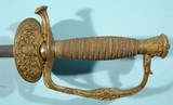 INDIAN WARS U.S. MODEL 1860 STAFF & FIELD OFFICER’S SWORD BY BENT & BUSH, BOSTON, MASS. - 6 of 10