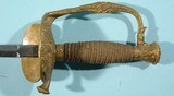 INDIAN WARS U.S. MODEL 1860 STAFF & FIELD OFFICER’S SWORD BY BENT & BUSH, BOSTON, MASS. - 8 of 10