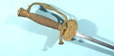INDIAN WARS U.S. MODEL 1860 STAFF & FIELD OFFICER’S SWORD BY BENT & BUSH, BOSTON, MASS. - 1 of 10