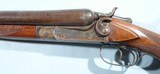 NEW ITHACA GUN NIG CRASS MODEL 30" 12GA. SIDE BY SIDE HAMMER SHOTGUN, CIRCA 1890'S. - 1 of 8