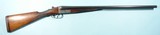 KAWAGUCHIYA FIREARMS CO. (MIROKU) L III MOD. 53 COGSWELL TYPE 12GA. BOXLOCK 28" STRAIGHT GRIP SIDE BY SIDE SHOTGUN,CIRCA 1960'S. - 2 of 11