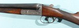 KAWAGUCHIYA FIREARMS CO. (MIROKU) L III MOD. 53 COGSWELL TYPE 12GA. BOXLOCK 28" STRAIGHT GRIP SIDE BY SIDE SHOTGUN,CIRCA 1960'S. - 4 of 11