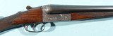 KAWAGUCHIYA FIREARMS CO. (MIROKU) L III MOD. 53 COGSWELL TYPE 12GA. BOXLOCK 28" STRAIGHT GRIP SIDE BY SIDE SHOTGUN,CIRCA 1960'S. - 1 of 11
