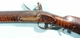 ORIGINAL HENRY DERINGER U.S. INDIAN DEPT. FLINTLOCK TRADE RIFLE CIRCA 1815-20. - 17 of 19