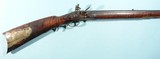 ORIGINAL HENRY DERINGER U.S. INDIAN DEPT. FLINTLOCK TRADE RIFLE CIRCA 1815-20. - 1 of 19