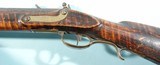 ORIGINAL HENRY DERINGER U.S. INDIAN DEPT. FLINTLOCK TRADE RIFLE CIRCA 1815-20. - 19 of 19